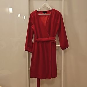 J Crew red dress 6